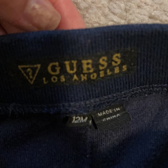 Little Girl’s Guess Track Suit (12m) - Picture 3 of 5